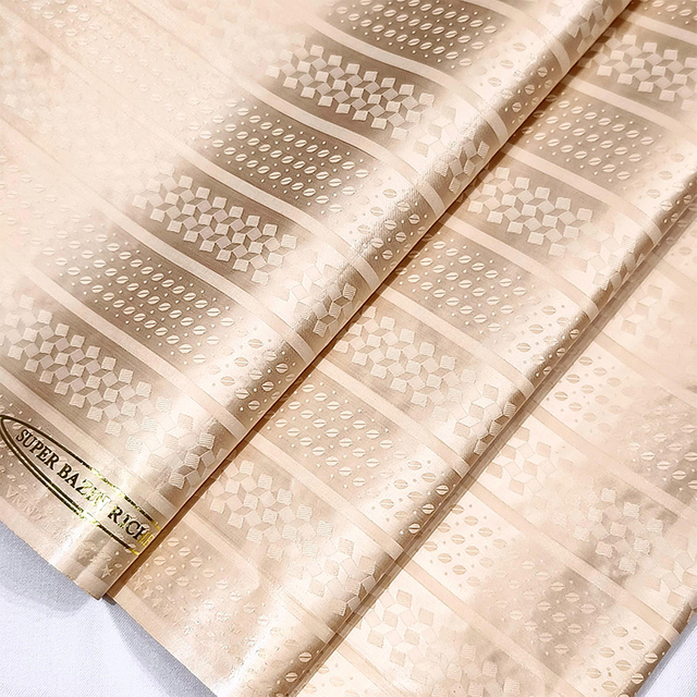 Premium African Bazin Rich Shadda Brocade With Perfume For Robe