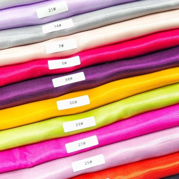 Wholesale Mikado Fabric High Quality Satin Silk Wedding Fabric