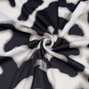 Printed Rib Flower Fabric Wholesale