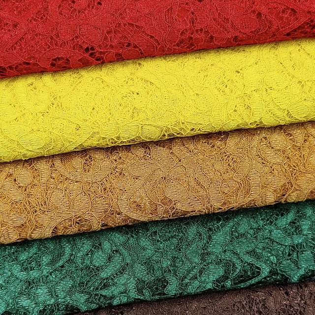 Corded Guipure Lace Fabric Wholesale